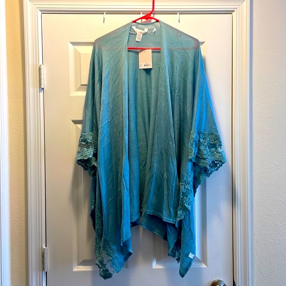 LC Lauren Conrad Sweaters - Lauren Conrad Lace wrap o/s